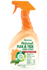 Sữa Tắm & Xịt Trị Ve, Bọ Chét Cho Chó Mèo Tropiclean Natural Flea & Tick (Mỹ) - Paddy Pet Shop